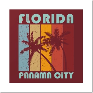 Panama City Beach Florida Graphic Vintage Posters and Art